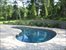 pool and stone patio
