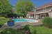 Back yard with pool