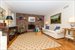 Living room with fireplace