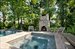 Outdoor Fireplace and Hot Tub