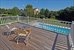 Or just lounge around overlooking the pool and backyard