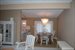 re-decorated dining area