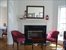 living roon with fireplace