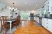 kitchen and dining
