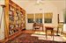 Master bedroom has its own study