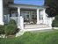 Covered porch for casual, waterside dining