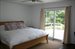 Bedroom opens on to the rear deck