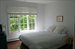 Bedroom with pretty outside view