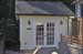 Pool house with TV