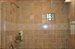 Tumbled marble bathrooms