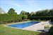 Hedged Pool Area