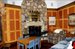 stone fireplace
