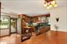 KItchen and Dining areas feature custom oak cabinetry & built ins