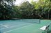 Tennis courts for the community