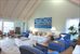 Living Room with Vaulted Ceiling