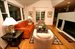Living room with fireplace