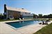 Large heated gunite pool
