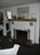 Wood burning fireplace