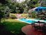 Pool and waterfall