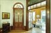 Fine use of leaded and stain glass