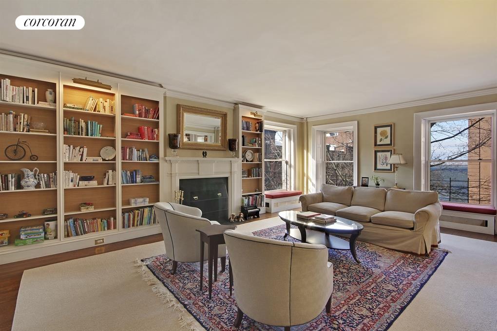 Living Room with south and west windows