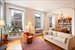 Archway frame to spacious dining area
