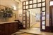 Gracious lobby with doorman 12 -8 pm daily.