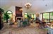 Gracious & Spacious Living Room with Gas Fireplace