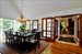 Dining Room with Garden Views