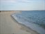 Beautiful sandy bay beach