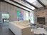 Great room opposite kitchen with gas fireplace