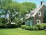 Hedged front yard