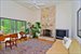 Den with Stone Fireplace