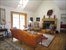 Living area with fireplace