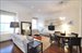Open plan can easily be converted to a proper 1BR