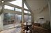 Sunroom with additional seating and eating areas