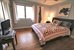 Blue guest room