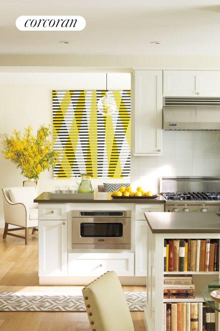 Comfortable Den off of Open Kitchen