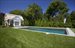 gunite pool and pool house