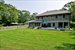 spacious back lawn