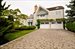 separate driveway to two car garage